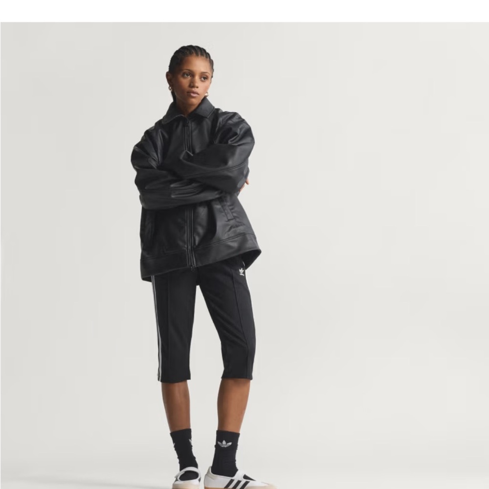Adidas Santiago Pleather Jacket - Picture 2 of 13